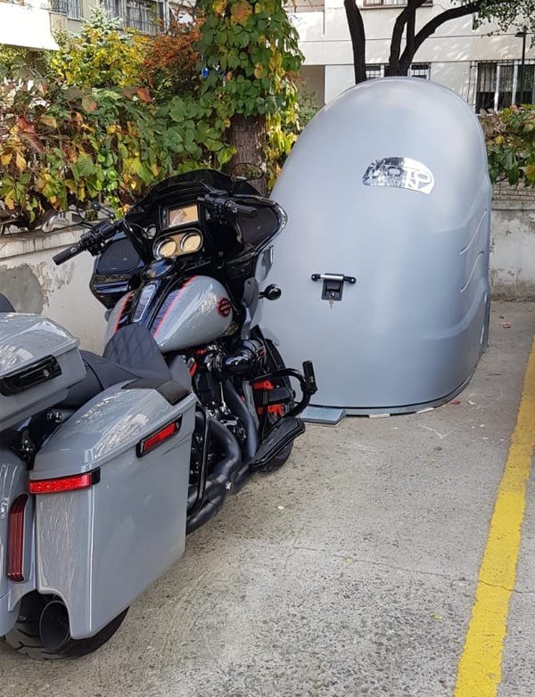 MotoCabin Motorcycle Shed Storage Solution